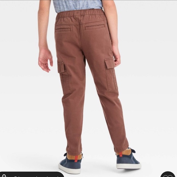 Cat & Jack Boys stretch tapered cargo pants bundle deal ! - Picture 5 of 16